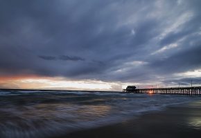 Newport Beach, Stormy Sunset, ����, ����