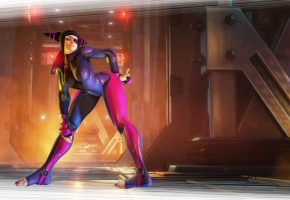 ������, ����, �������, �������, art, Street Fighter, juri, ����������